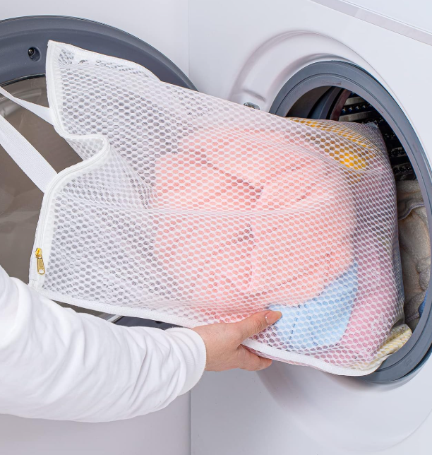 3-Piece Zippered Mesh Laundry Bags for Underwear and Delicate Garments