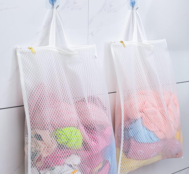 3-Piece Zippered Mesh Laundry Bags for Underwear and Delicate Garments - Image 2