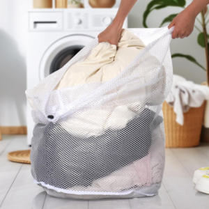 3-Pack Extra Large Mesh Laundry Bags for Clothing and Bedding