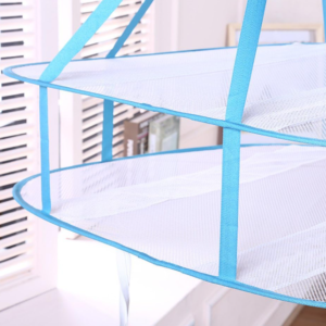 2-Tier Stackable Mesh Drying Rack for Socks and Sweaters