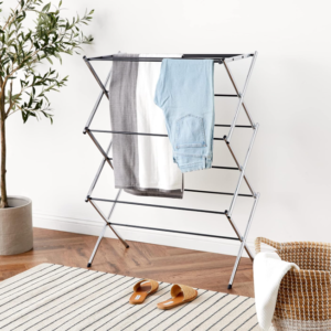 Portable Folding Metal Clothes Drying Rack