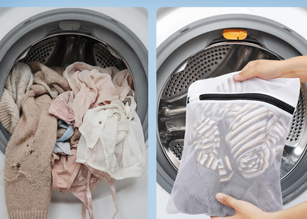 6-Piece Mesh Laundry Bags for Lingerie and Delicates